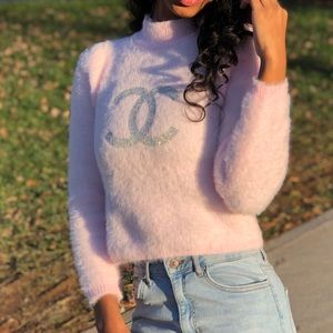 Chanel turtle neck sweater